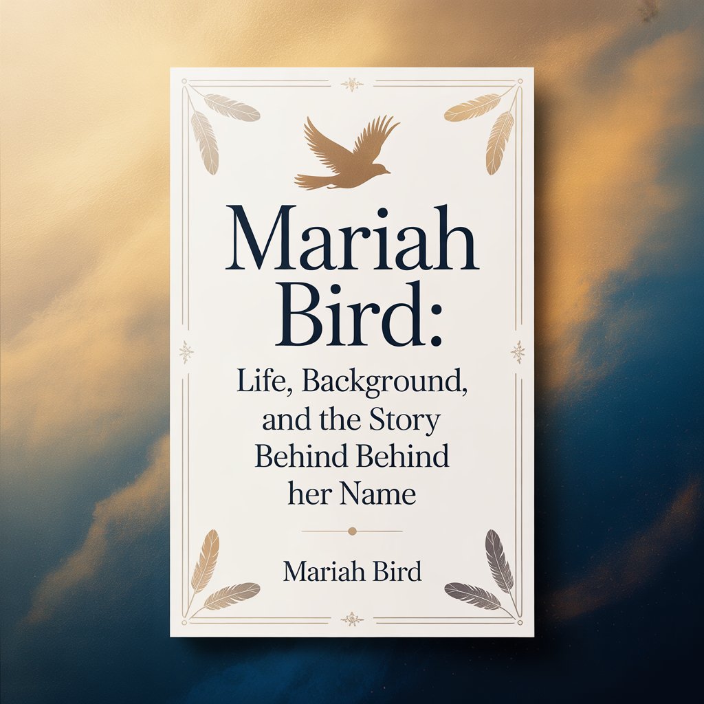 Mariah Bird: Life, Background, and the Story Behind Her Name