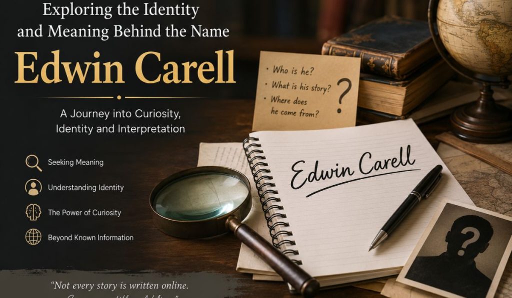 Exploring the Identity and Meaning Behind the Name Edwin Carell