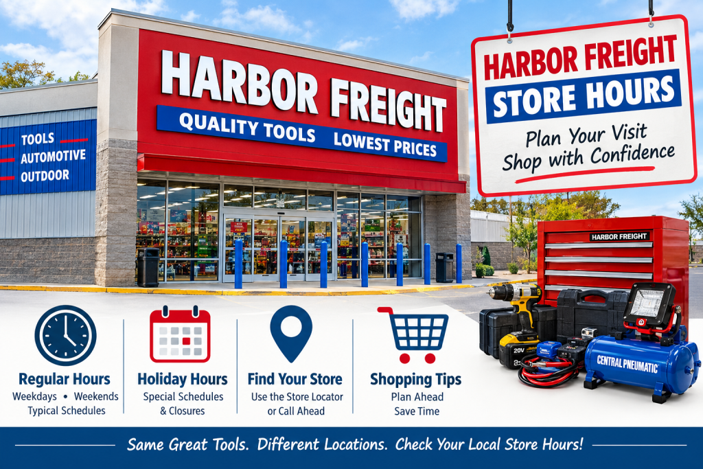 Harbor Freight Hours: A Complete Guide to Store Hours, Holiday Schedules, and Shopping Tips