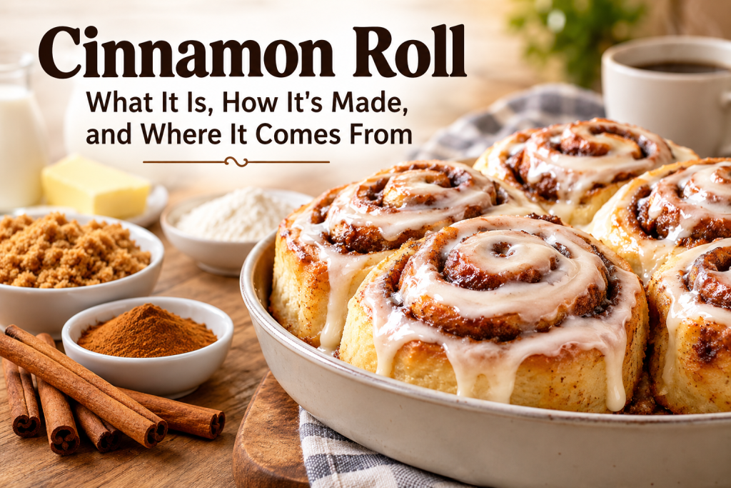 Cinnamon Roll: What It Is, How It's Made, and Where It Comes From