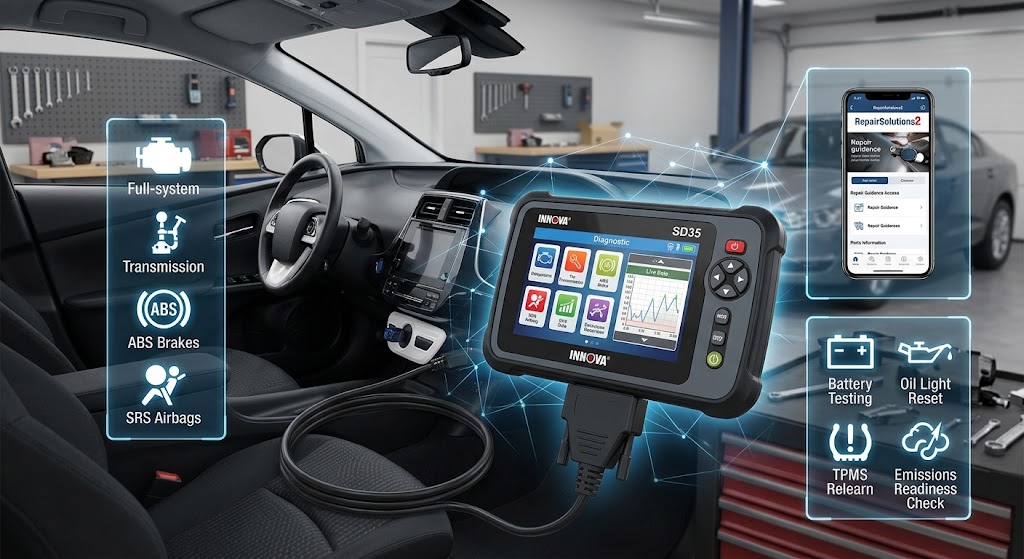 Innova SD35: A Complete Guide to This All-System OBD2 Diagnostic Scanner