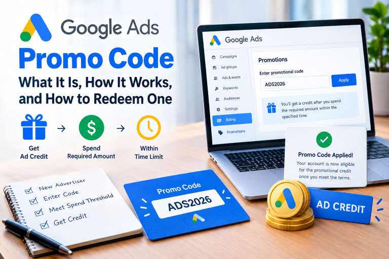 Google Ads Promo Code: What It Is, How It Works, and How to Redeem One